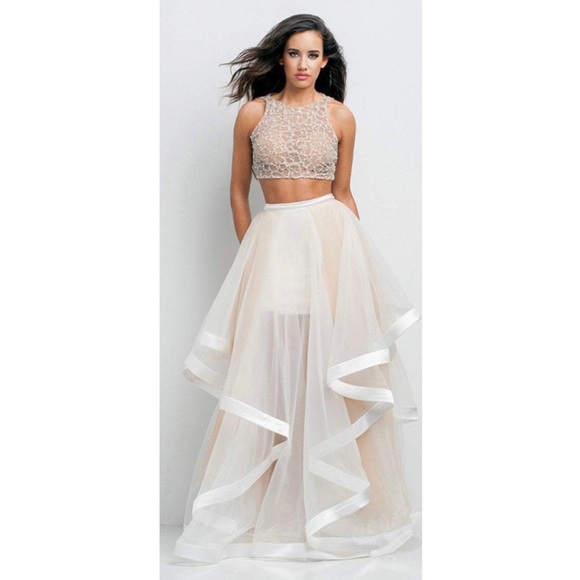 Terani Couture - Two Piece Embellished Dress - Picture 7 of 7